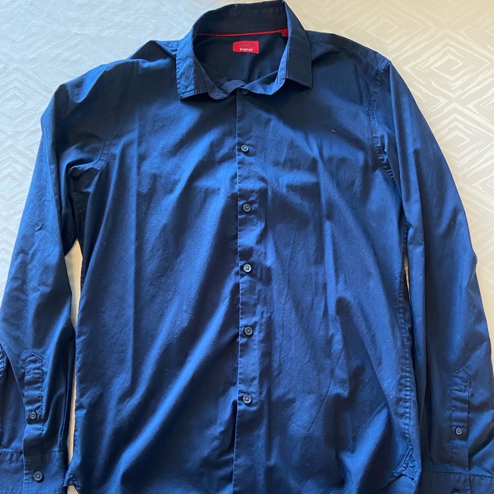 Alfani Blue Shirt